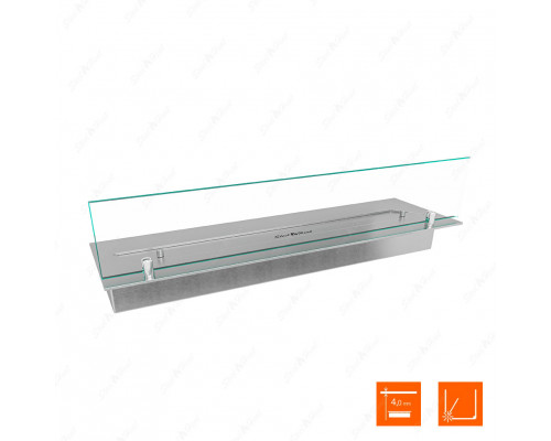 Топливный блок SteelHeat LINE GLASS 600 Топливный блок SteelHeat LINE GLASS 600