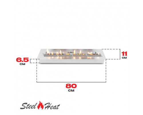 Топливный блок SteelHeat S-LINE 800 Топливный блок SteelHeat S-LINE 800