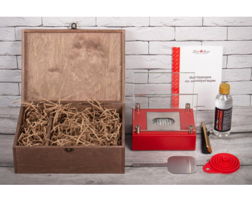Подарочный набор SteelHeat PREMIUM BOX ALBA Красный + деревянная коробка + стартовый комплект Подарочный набор SteelHeat PREMIUM BOX ALBA Красный + деревянная коробка + стартовый комплект