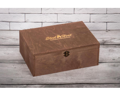 Подарочный набор SteelHeat PREMIUM BOX ALBA Красный + деревянная коробка + стартовый комплект Подарочный набор SteelHeat PREMIUM BOX ALBA Красный + деревянная коробка + стартовый комплект