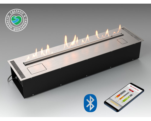 Автоматический биокамин Lux Fire Smart Flame 1100 RC INOX Автоматический биокамин Lux Fire Smart Flame 1100 RC INOX
