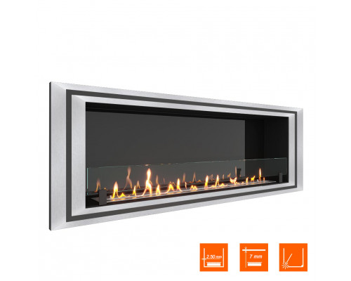 Биокамин встраиваемый SteelHeat LONG-D 1500 XL Биокамин встраиваемый SteelHeat LONG-D 1500 XL