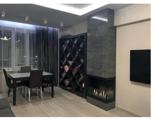 Встроенный биокамин Lux Fire Угловой 755 М (левый угол) Встроенный биокамин Lux Fire Угловой 755 М (левый угол)