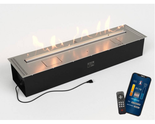 Автоматический биокамин Lux Fire Smart Flame 1100 RC INOX Автоматический биокамин Lux Fire Smart Flame 1100 RC INOX