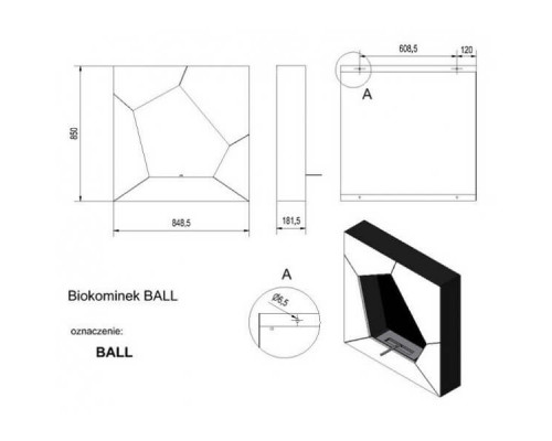 Биокамин Kratki BALL TUV Биокамин Kratki BALL TUV