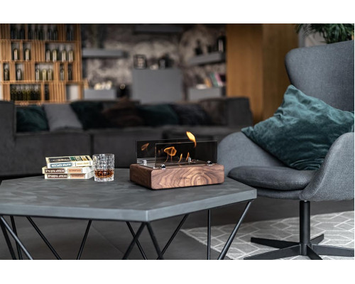 Настольный Биокамин Catterheim Exotic Walnut Настольный Биокамин Catterheim Exotic Walnut