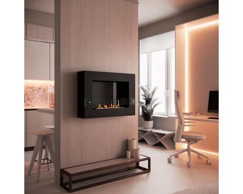 Биокамин SteelHeat WALL GRAND 900 черный Биокамин SteelHeat WALL GRAND 900 черный