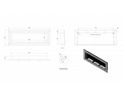 Биокамин Kratki JULIET/1800 TUV (1800x650) Биокамин Kratki JULIET/1800 TUV (1800x650)