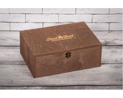 Подарочный набор SteelHeat PREMIUM BOX GLORIA белая + деревянная коробка + стартовый комплект Подарочный набор SteelHeat PREMIUM BOX GLORIA белая + деревянная коробка + стартовый комплект