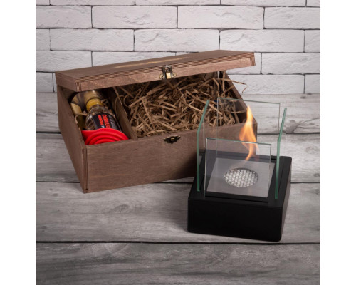 Подарочный набор SteelHeat PREMIUM BOX GLORIA черный + деревянная коробка + стартовый комплект Подарочный набор SteelHeat PREMIUM BOX GLORIA черный + деревянная коробка + стартовый комплект