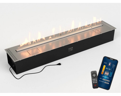Автоматический биокамин Lux Fire Smart Flame 1400 RC INOX Автоматический биокамин Lux Fire Smart Flame 1400 RC INOX