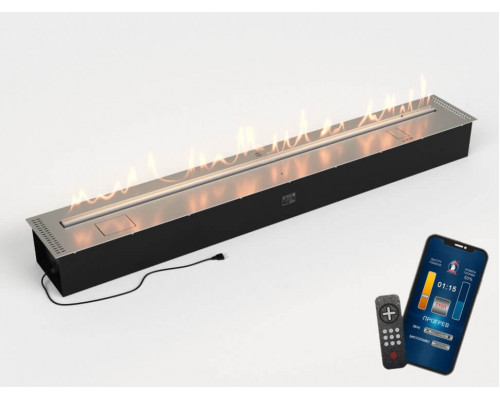 Автоматический биокамин Lux Fire Smart Flame 1900 RC INOX Автоматический биокамин Lux Fire Smart Flame 1900 RC INOX