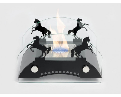 Биокамин настольный Lux Fire "Графский мост" S (черный) Биокамин настольный Lux Fire "Графский мост" S (черный)