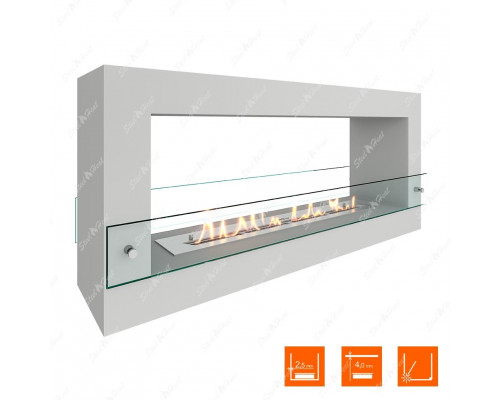 Биокамин SteelHeat FRAME ONE 1000 черный Биокамин SteelHeat FRAME ONE 1000 черный