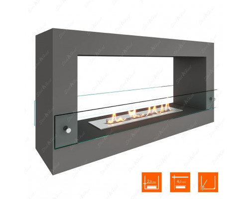 Биокамин SteelHeat FRAME ONE 1000 черный Биокамин SteelHeat FRAME ONE 1000 черный
